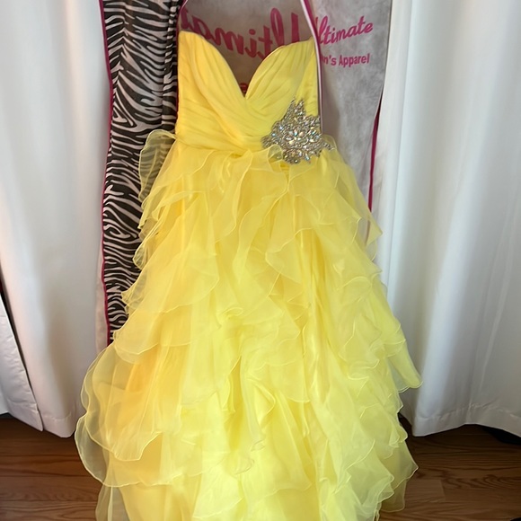 Night Moves Prom Collection | Dresses | Belle Of The Ball Yellow Prom Dress | Poshmark Night Moves Prom Collection | Dresses | Belle Of The Ball Yellow Prom Dress | Poshmark